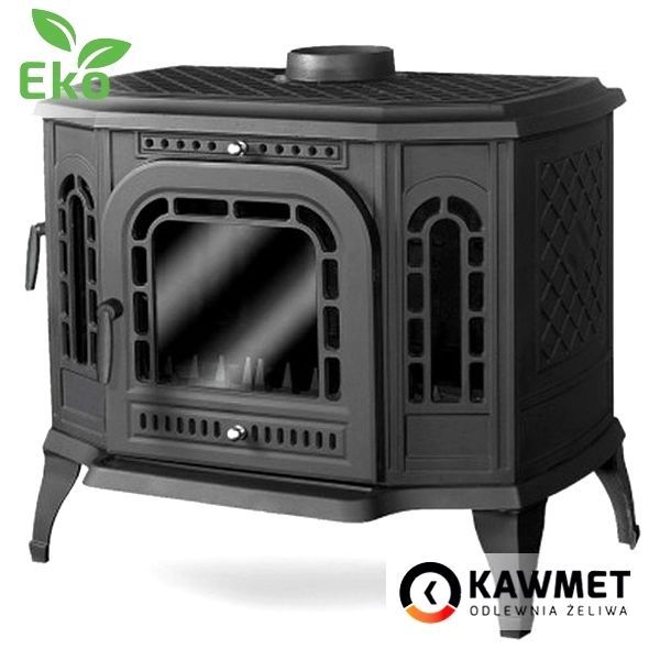 Печь чугунная KAWMET P7 LB/PB EKO 10,5 kW - дверцы с левой/правой стороны P7 LB/PB EKO 10,5 kW фото