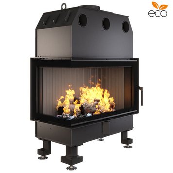 Focar SAVEN Energy 85x50x47L/R Black (17,0 kW) ECO SE/85/50/47/L/R/BL фото